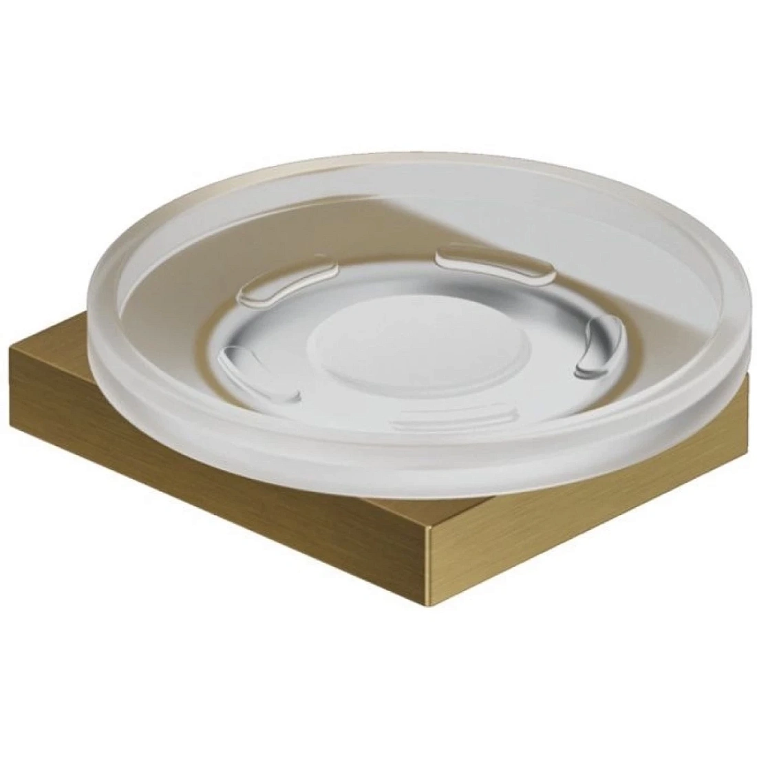 Мыльница Kludi Vela C 31985N0 настенная, золотой матовый