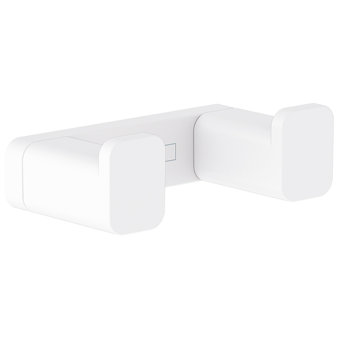 Крючок Hansgrohe AddStoris 41755700 двойной, белый матовый