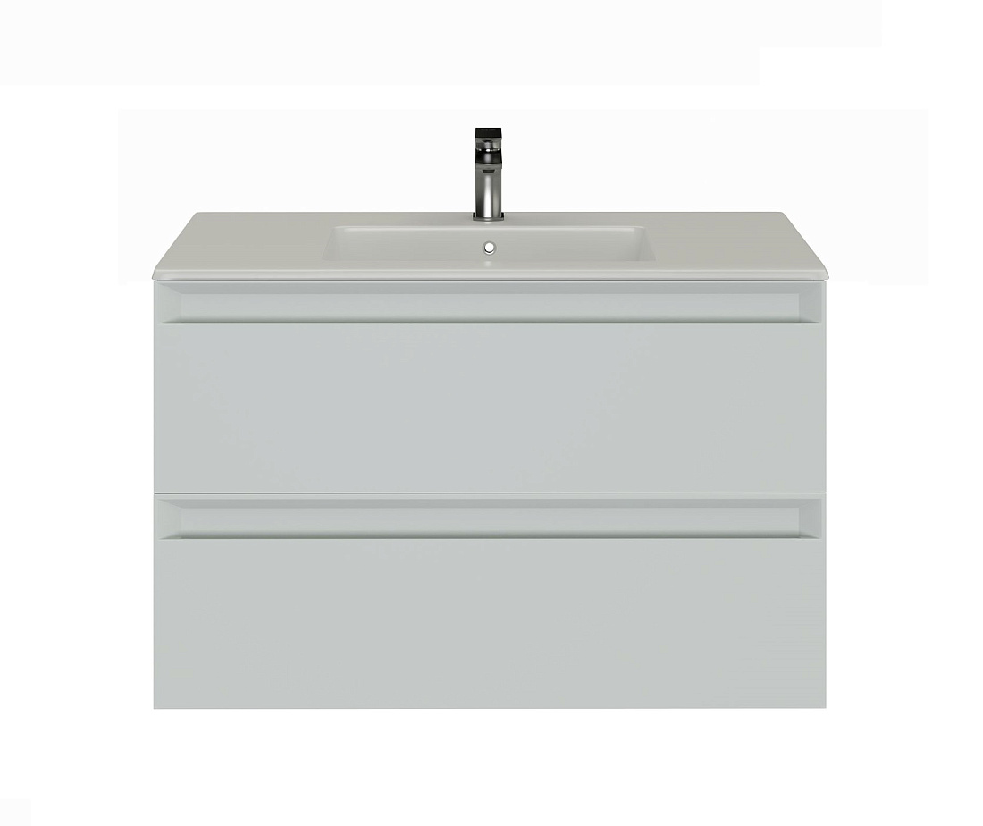 Тумба с раковиной Allen Brau Eclipse 2.0 60 подвесная, папирус матовый