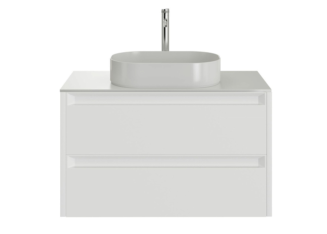 Тумба со столешницей Allen Brau Fantasy 2.0 120 подвесная, белый матовый