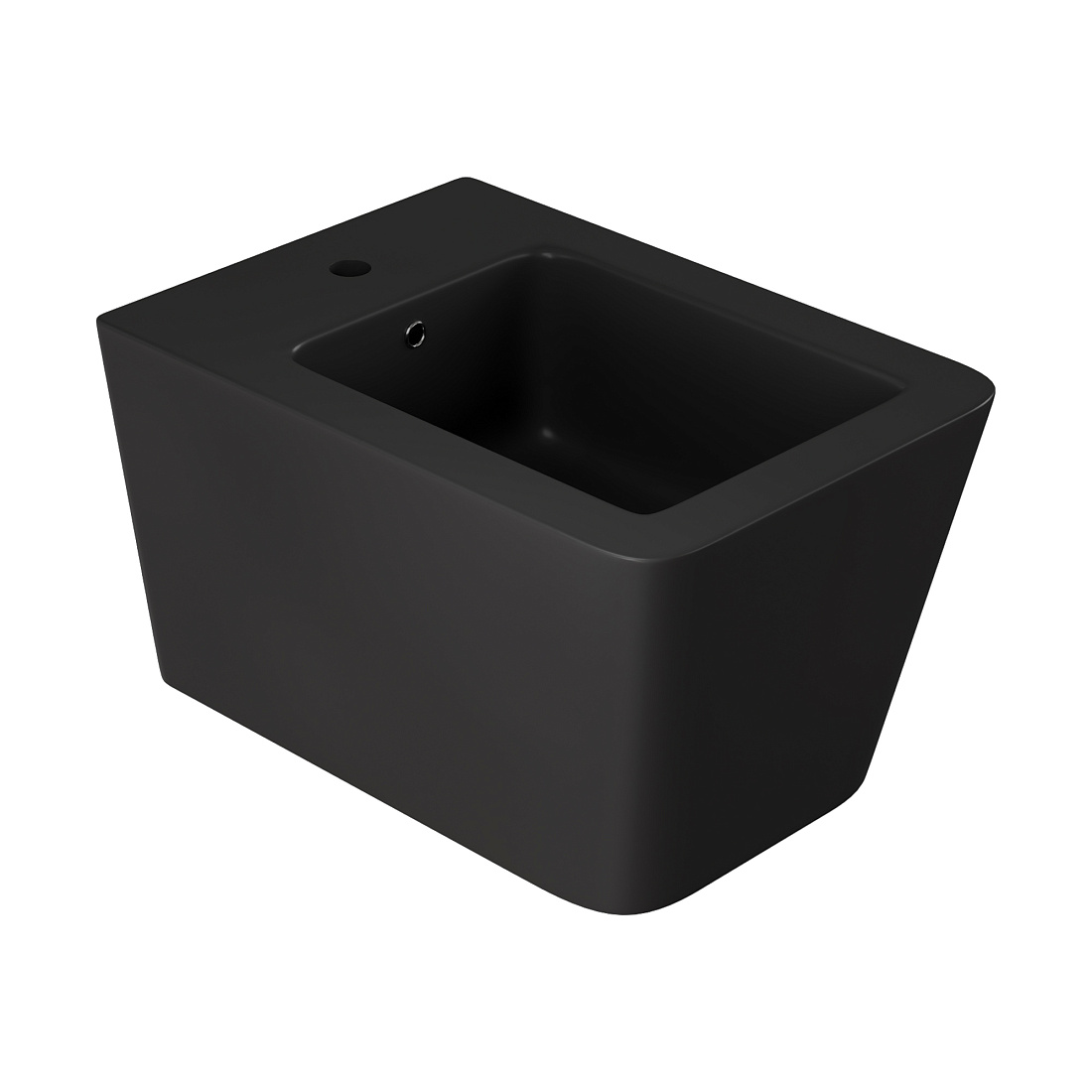 Биде подвесное Boheme Zen 967-BIDET-B черный матовый