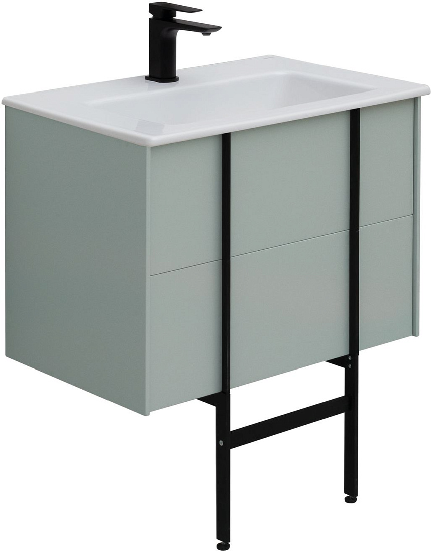 Тумба с раковиной Allen Brau Reality 70 подвесная, папирус матовый