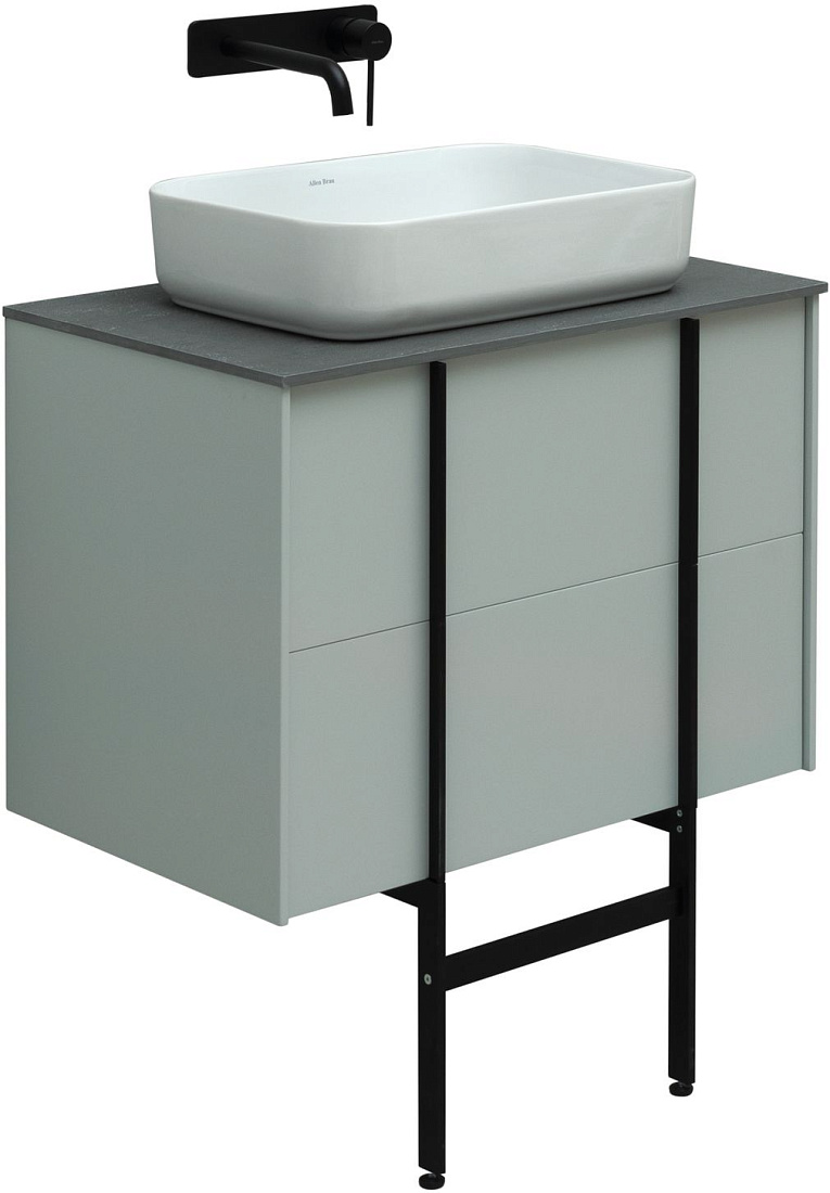 Тумба со столешницей Allen Brau Reality 70 подвесная, папирус матовый