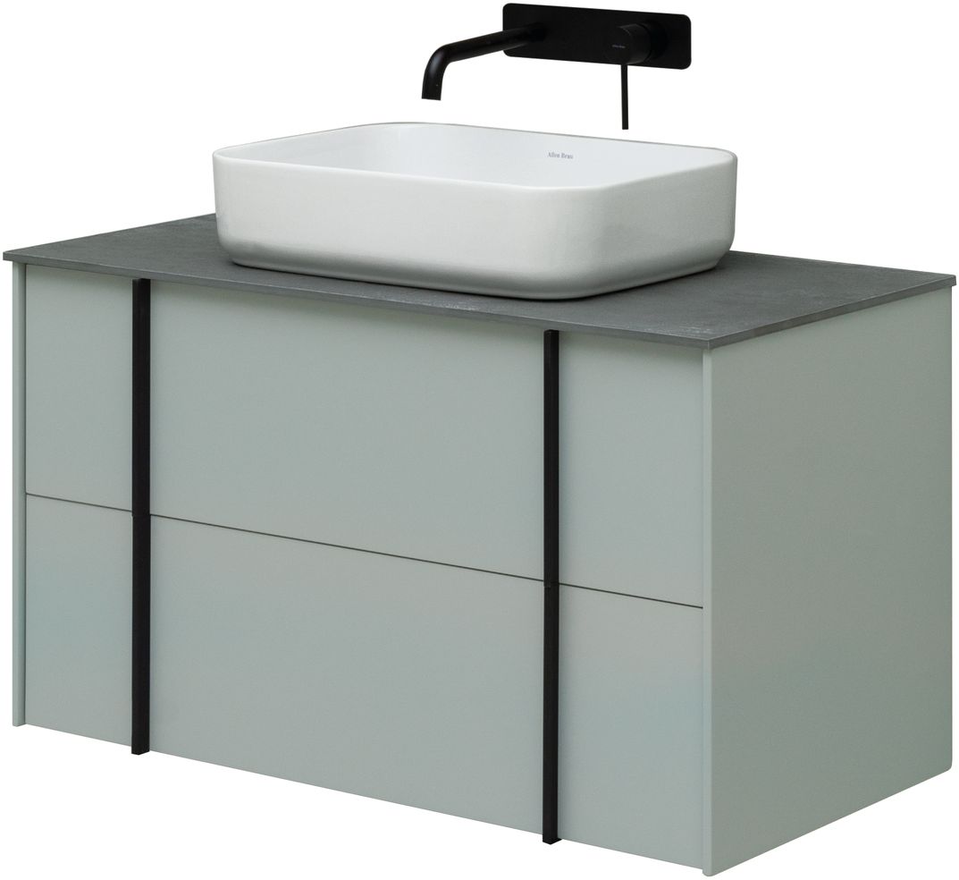 Тумба со столешницей Allen Brau Reality 90 подвесная, папирус матовый