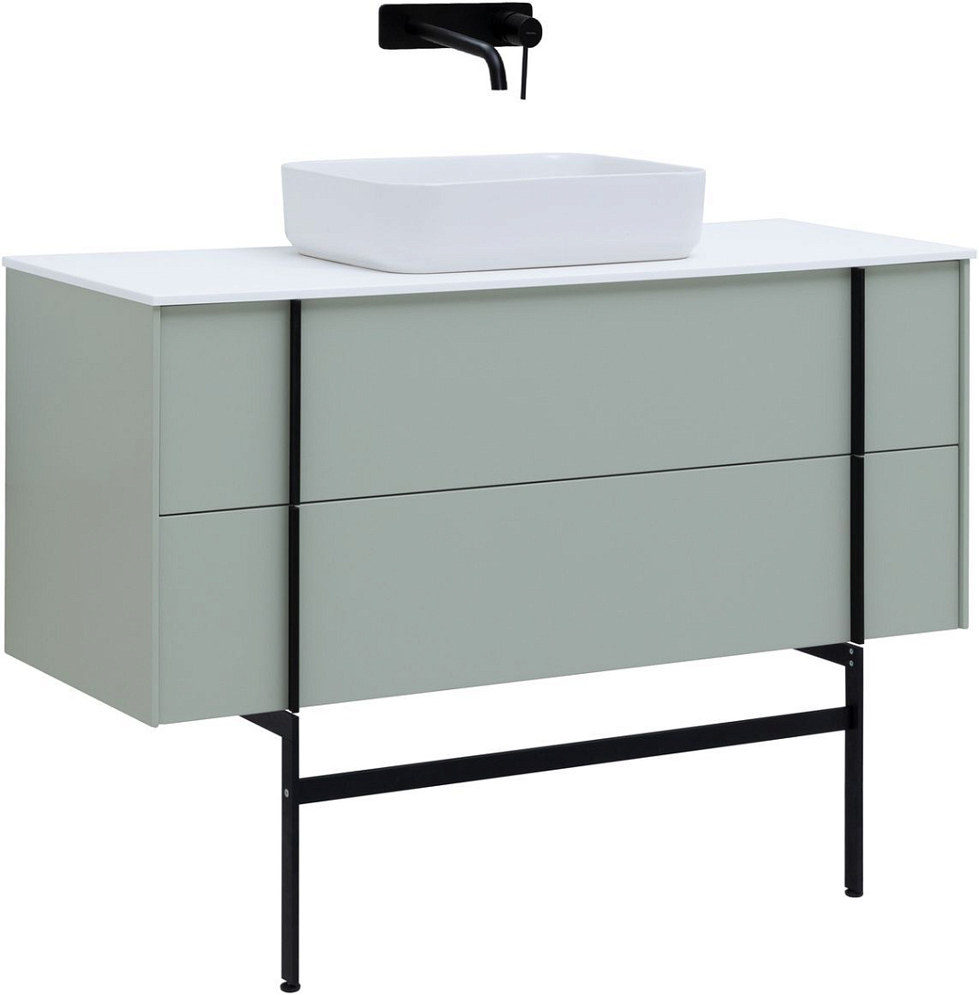 Тумба со столешницей Allen Brau Reality 120 подвесная, папирус матовый