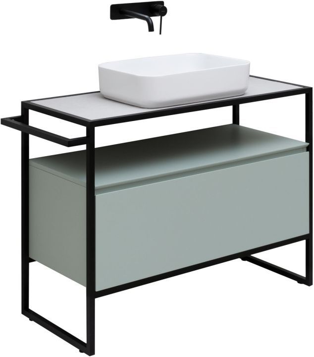 Тумба со столешницей Allen Brau Priority 100 напольная, папирус матовый