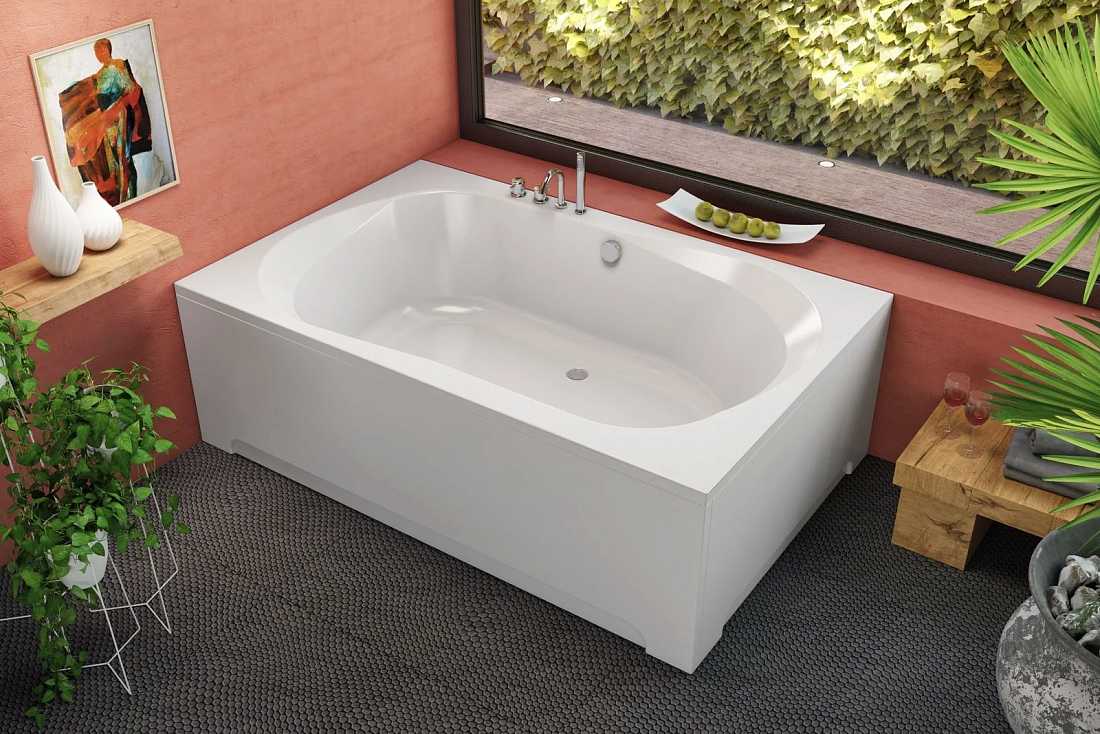 Акриловая ванна Kolpa-San Adam&Eva 195х125 без каркаса