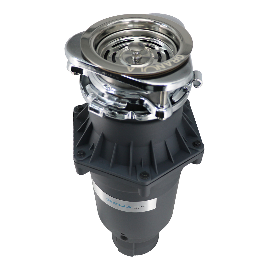 Измельчитель отходов Granula R650 с пневмокнопкой, графит матовый