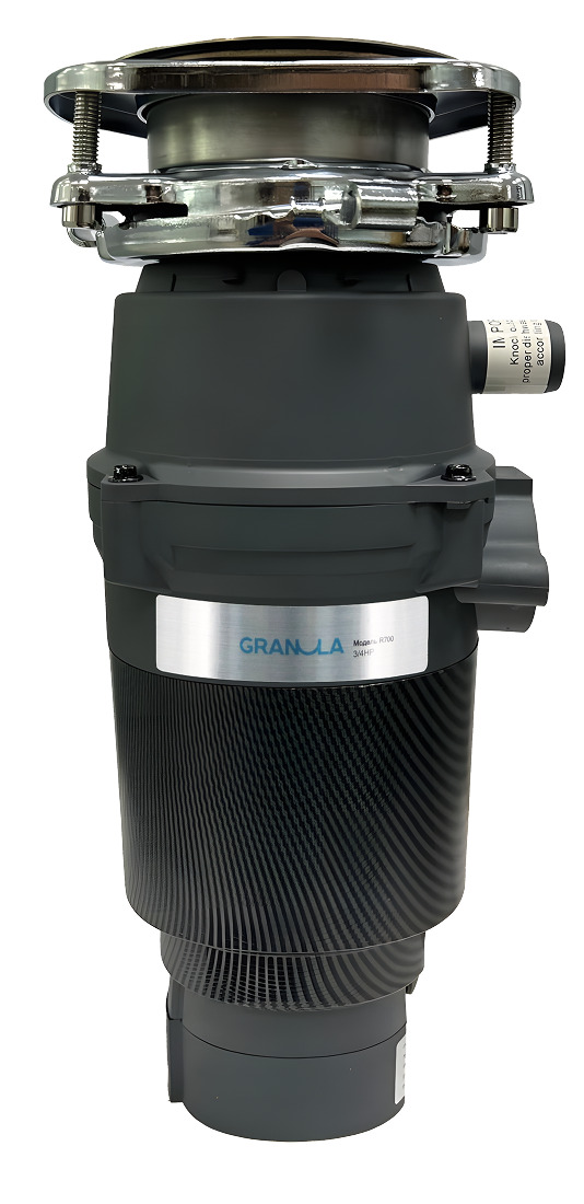 Измельчитель отходов Granula R700 с пневмокнопкой, графит матовый
