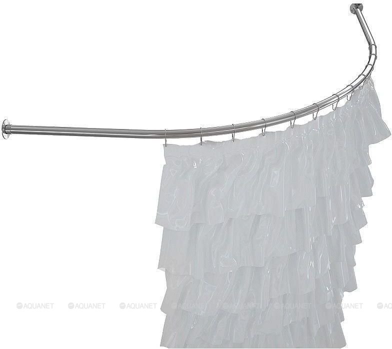 Карниз для ванны Aquanet Mia 140х80 полукруглый
