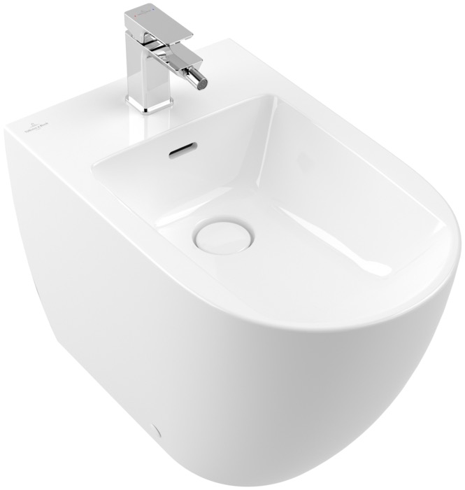 Биде напольное Villeroy & Boch Subway 3.0 4471 00 01 альпийский белый