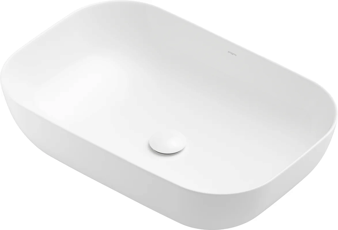 Раковина Pragma Nanta NAN1.GWSX.008 61х40 накладная, белый