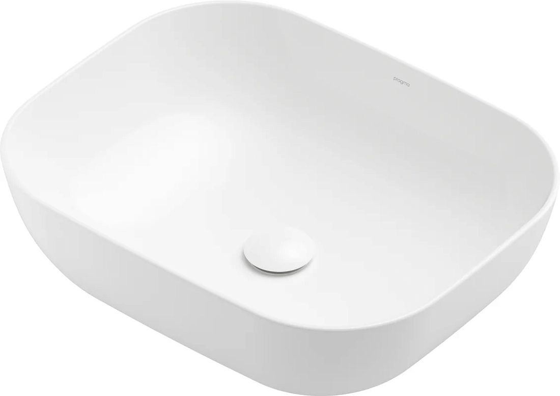 Раковина Pragma Nanta NAN1.GWSL.009 49х39,5 накладная, белый