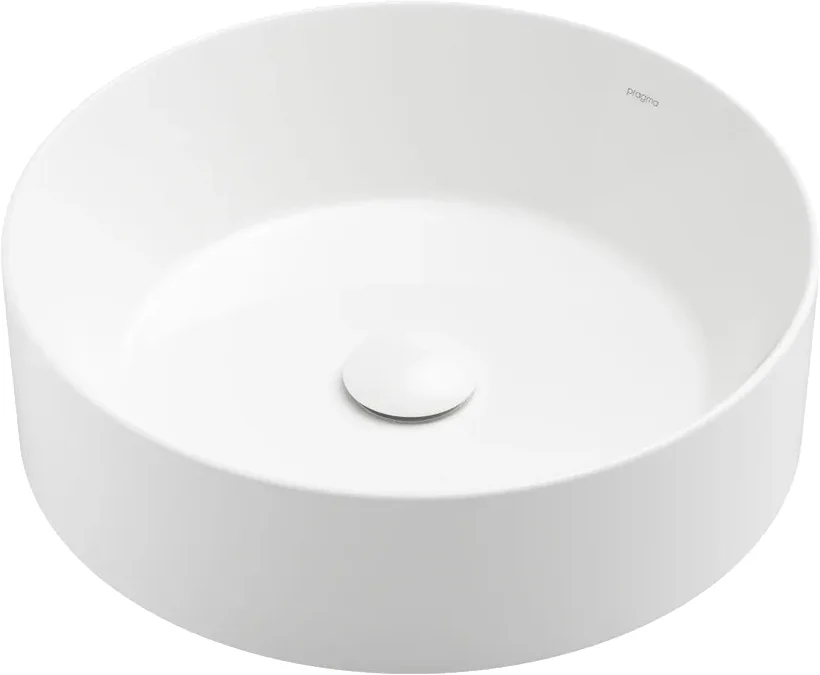 Раковина Pragma Olako OLK1.GWRM.007 D40 накладная, белый