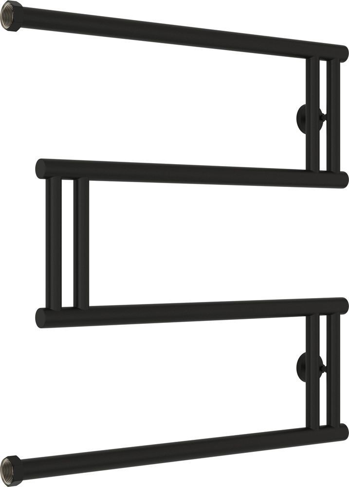 Водяной полотенцесушитель Сунержа High-tech M 60x60 черный матовый