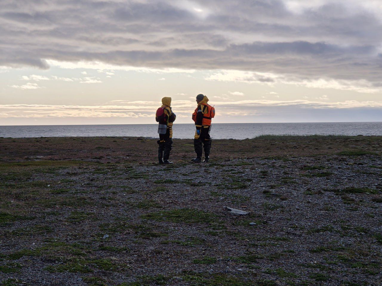 ДЕНЬ 6, 20 июля. р.Лымбадьяха (Пустынная) - залив к северу от р.Хойпонганасе  – о.Вайгач, бух.Варнек.