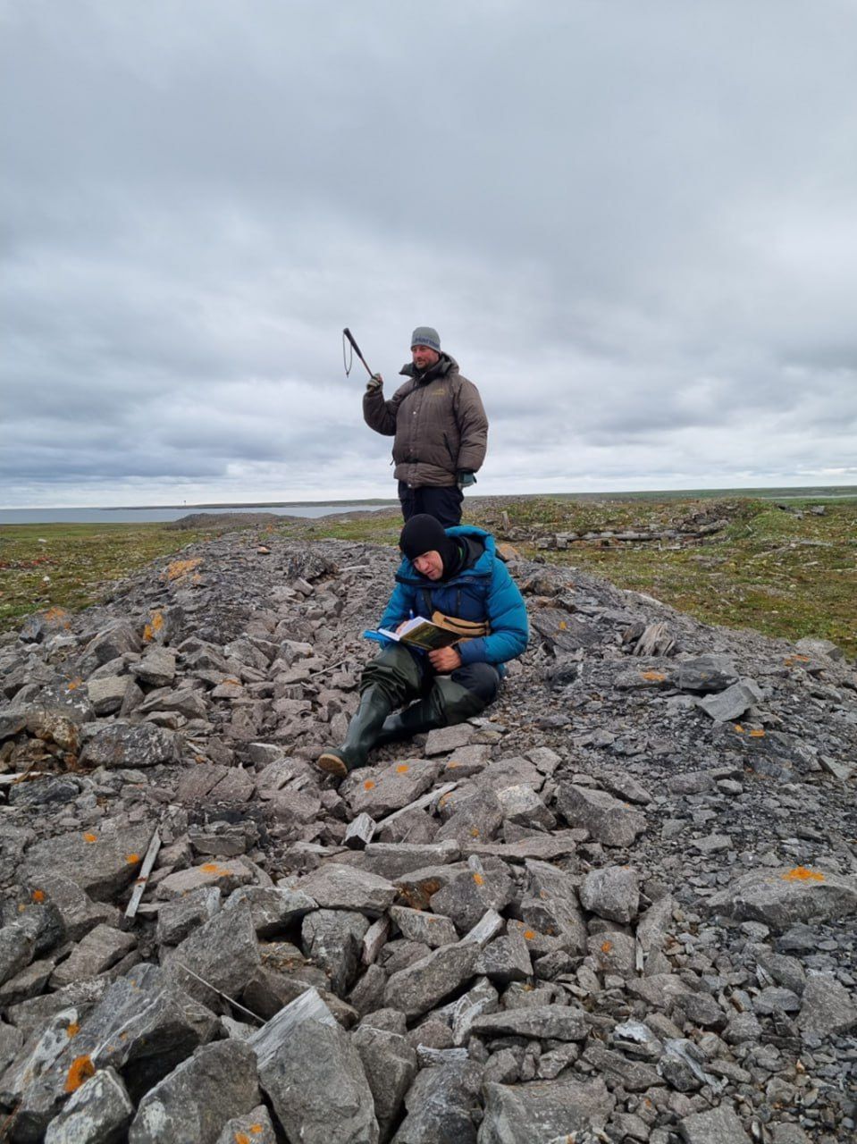 ДЕНЬ 7, 21 июля. о. Вайгач, бухта Варнек.  Геологический маршрут
