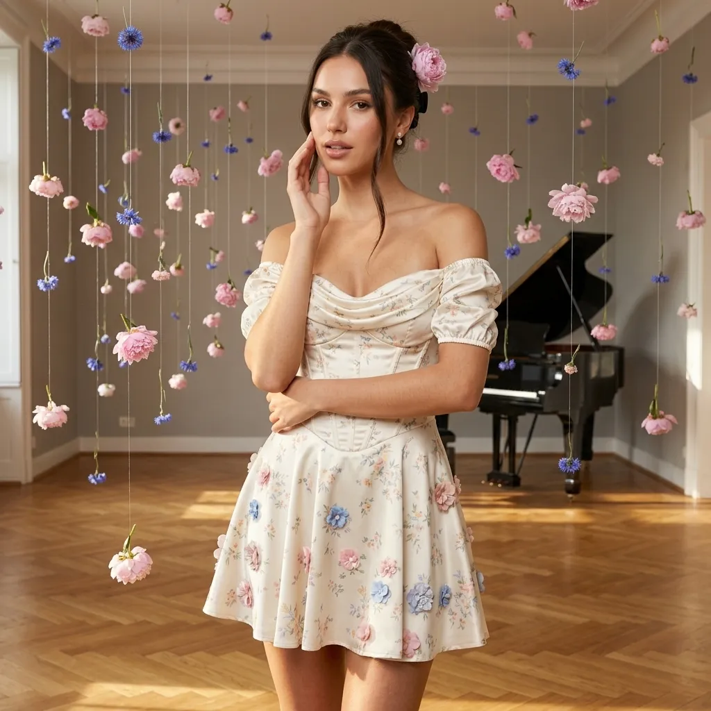 Цветы в солнечной комнате