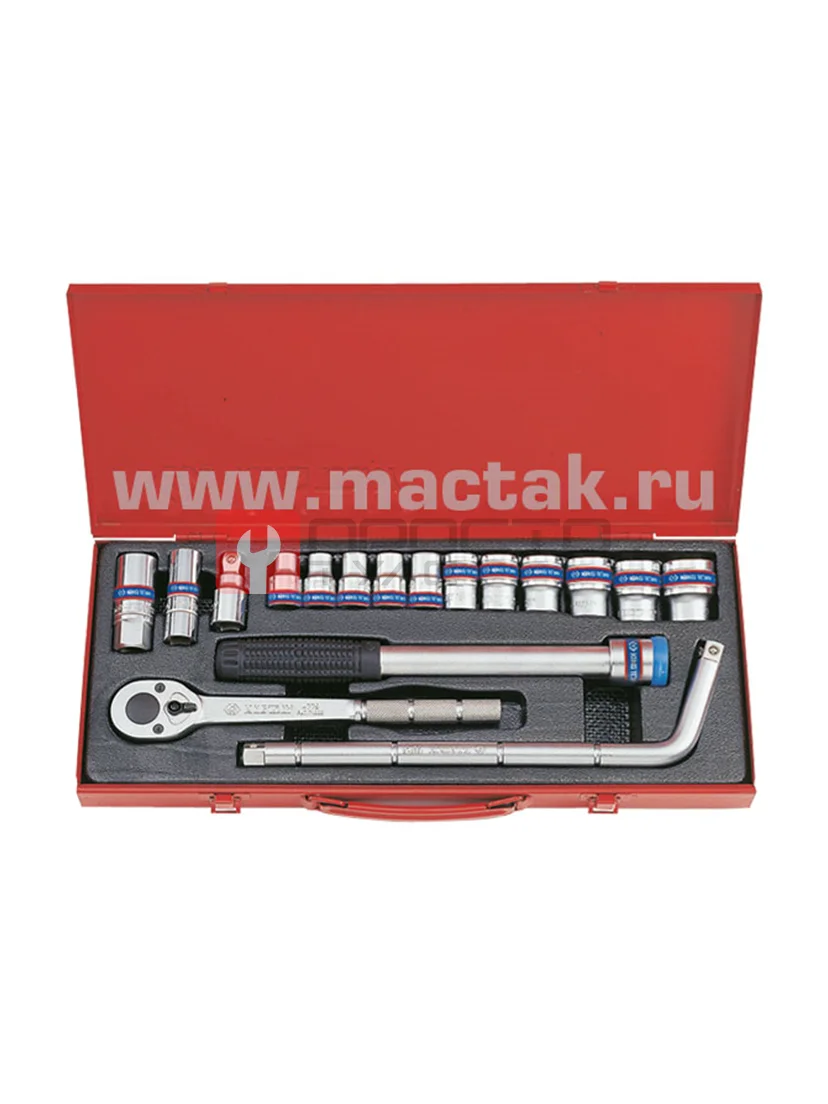 1/2” комплект  торцевых головок 4518MR