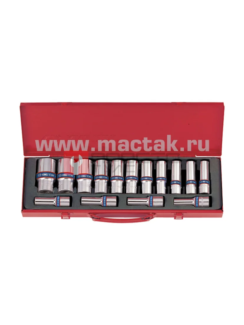 1/2” комплект глубоких торцевых головок 4215MR