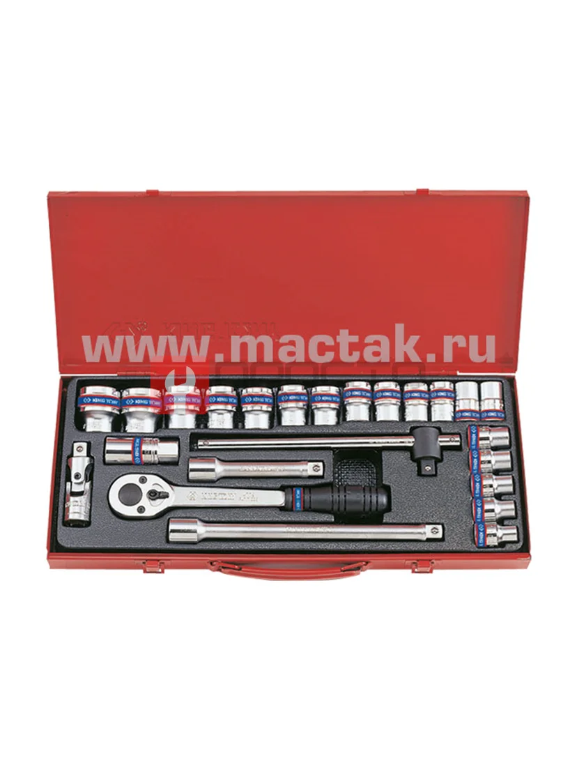 1/2” комплект торцевых головок 4028MR