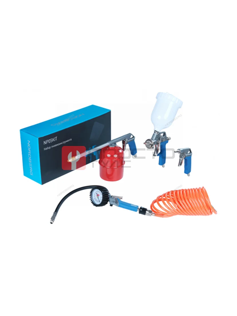 Набор пневмоинструмента 5 предм NORDBERG NP05KIT