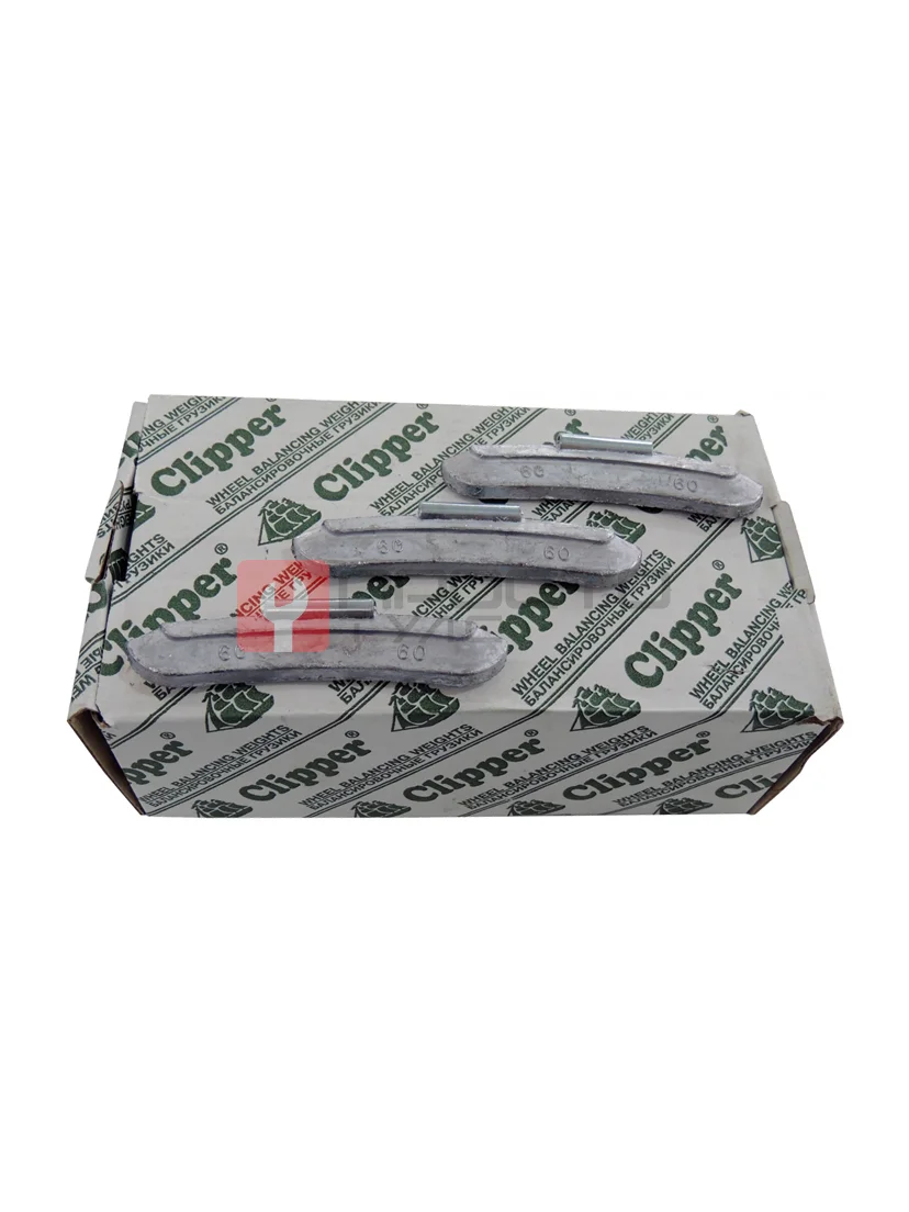 CLIPPER ГРУЗИК 0260 балансировочный для стального диска 60гр. (набор 50шт.)