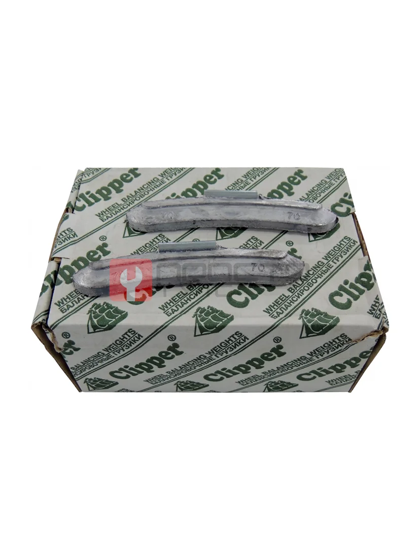 CLIPPER ГРУЗИК 0270 балансировочный для стального диска 70гр. (набор 25шт.)