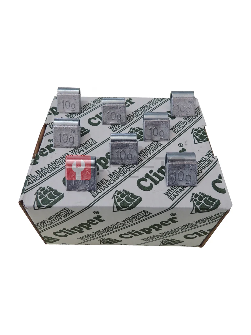 CLIPPER ГРУЗИК 0310 балансировочный для литого диска 10гр. (набор 100шт.)