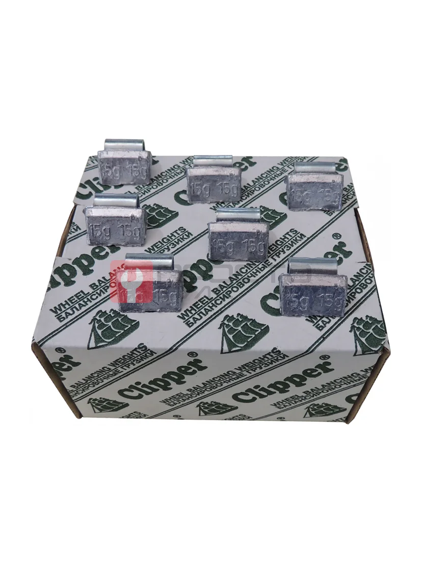 CLIPPER ГРУЗИК 0315 балансировочный для литого диска 15гр. (набор 100шт.)
