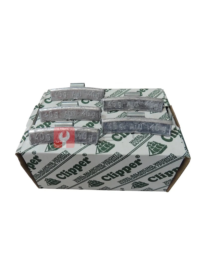 CLIPPER ГРУЗИК 0340 балансировочный для литого диска 40гр. (набор 50шт.)