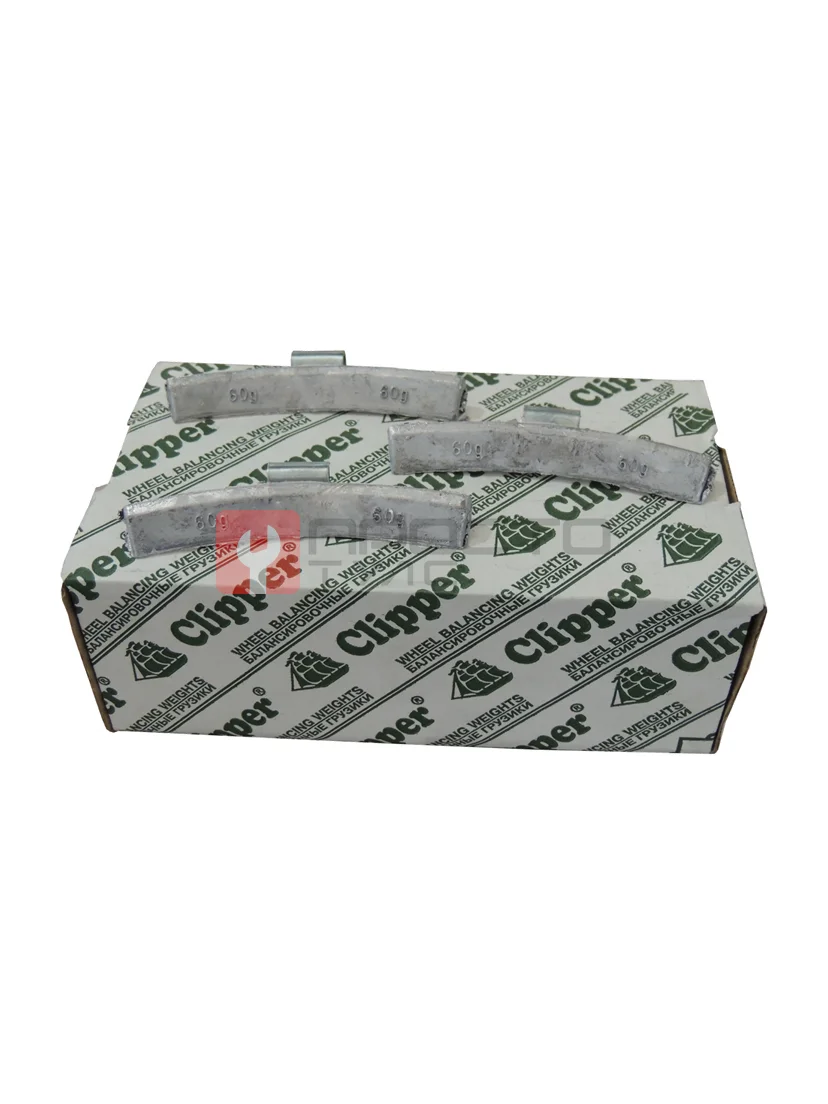 CLIPPER ГРУЗИКИ 0360 балансировочные для литых дисков 60гр. (набор 50шт.)