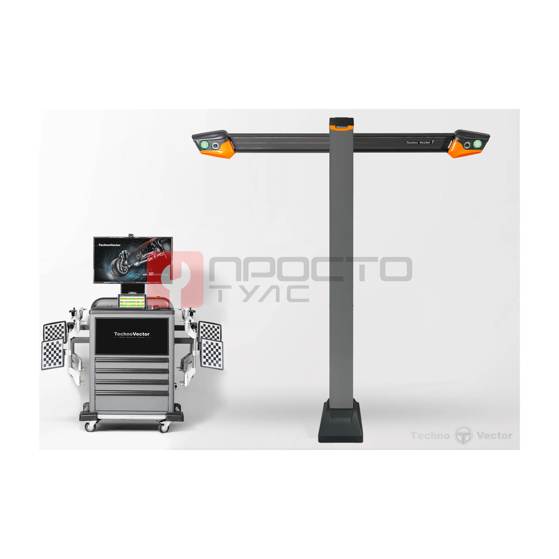 Стенд сход-развал 3D Техно Вектор 7 PRO P 7202 T 5 B фото (0)