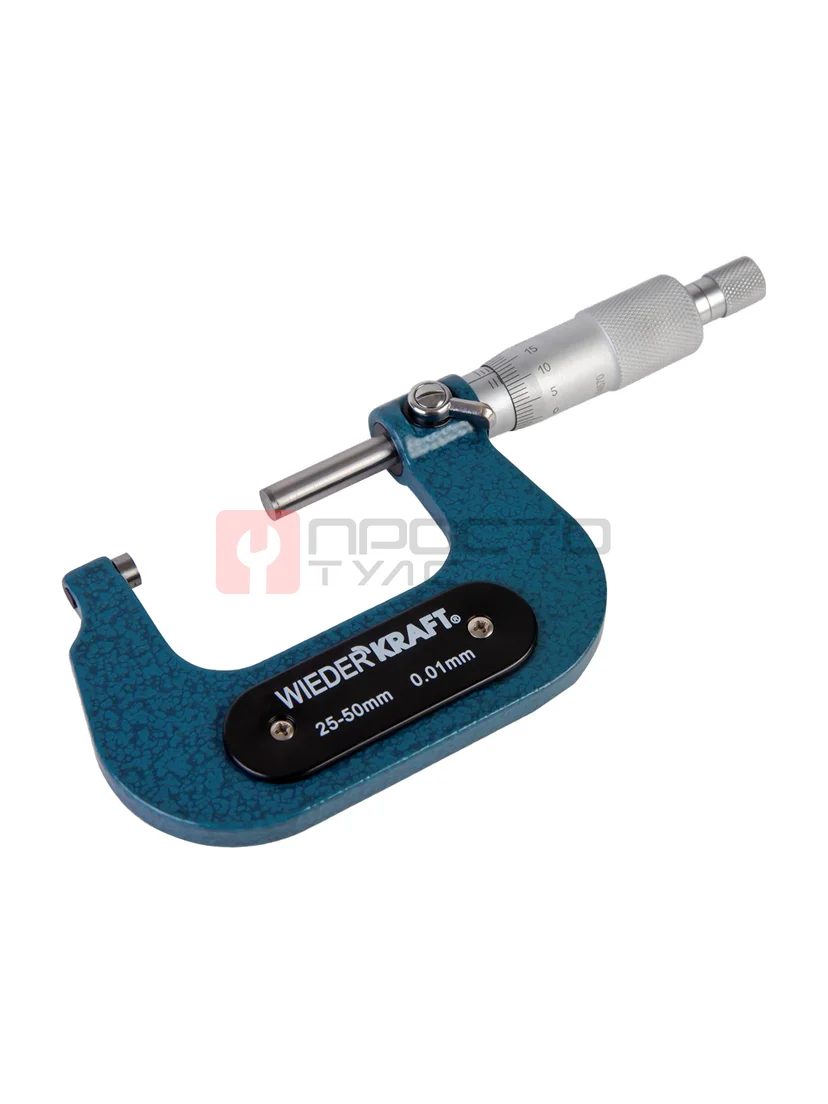 WDK-MM5001 Микрометр нониусный 25-50 мм, 0.01 мм