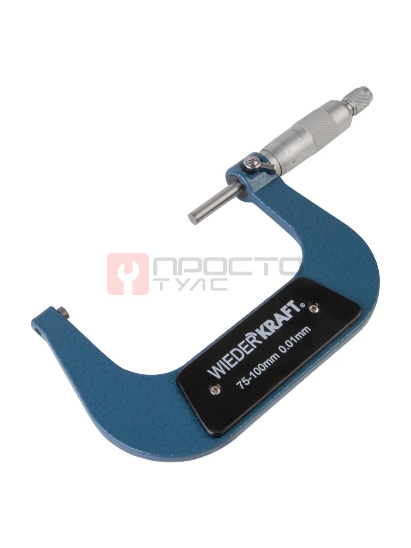 WDK-MM10001 Микрометр нониусный 75-100 мм, 0.01 мм
