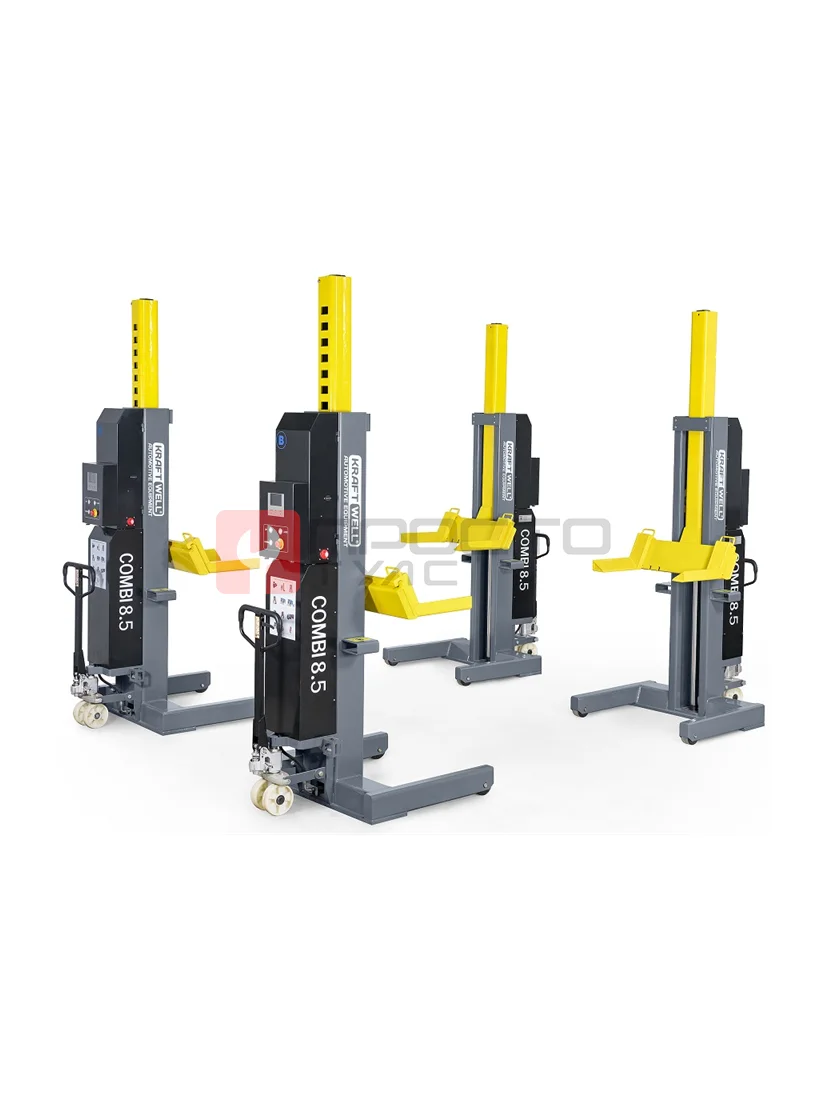 KraftWell COMBI8.5 Колонны подкатные г/п 4х8,5 т. электрогидравлические беспроводные