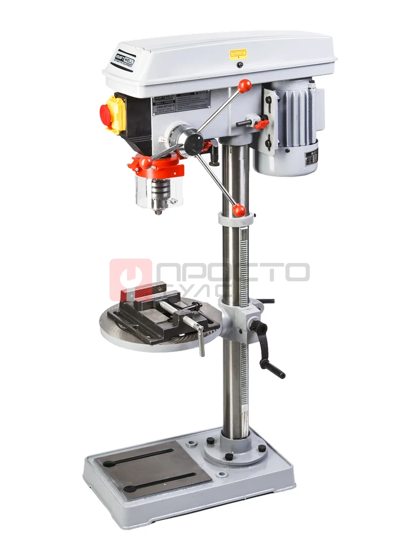 KraftWell KRW-DP16B Сверлильный станок 16 мм, 450 Вт