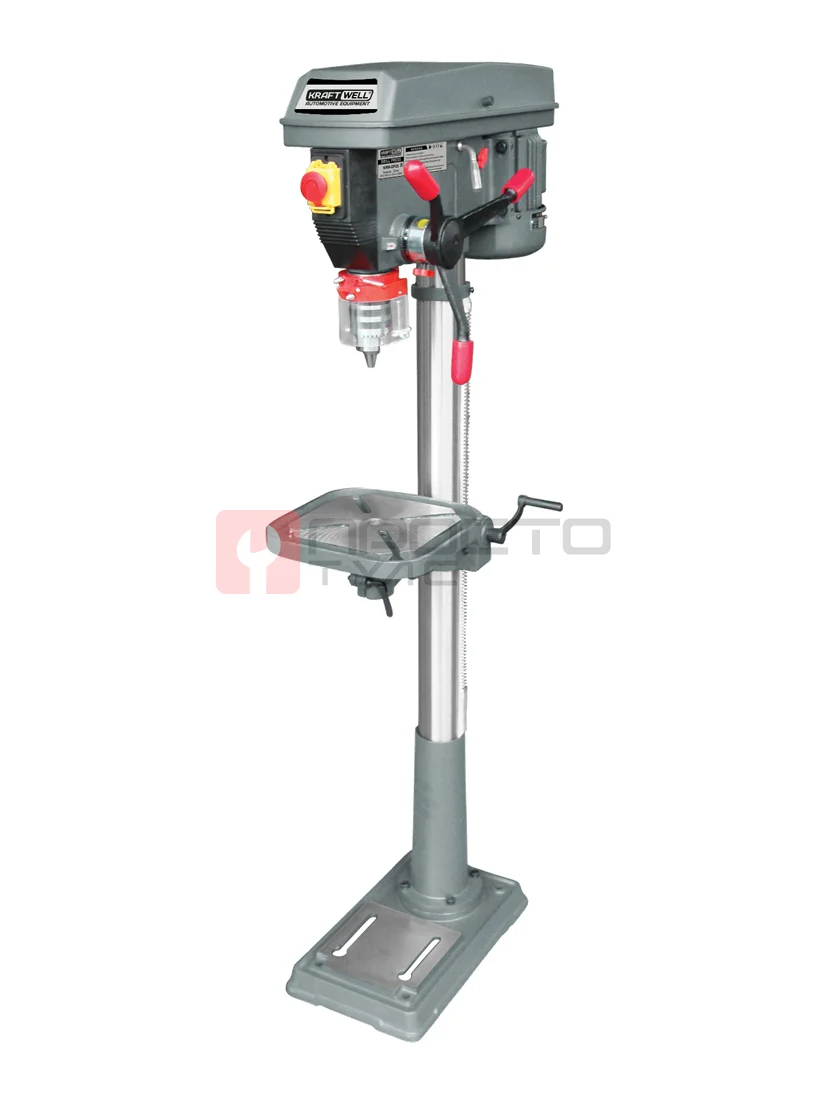KraftWell KRW-DP25 Сверлильный станок 25 мм, 900 Вт