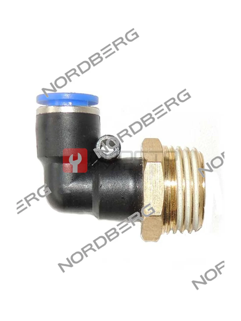 Фитинг угловой D8 1/2" для NORDBERG NL24