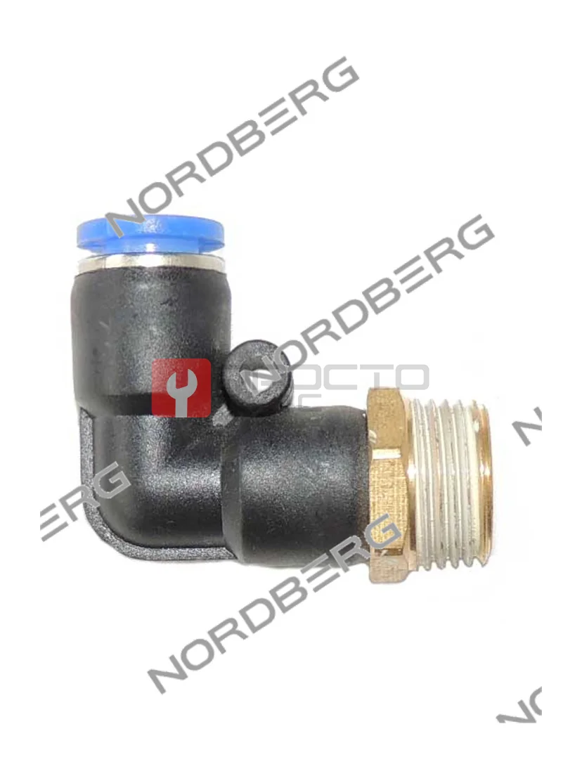 Фитинг угловой D8 3/8" для NORDBERG NL24
