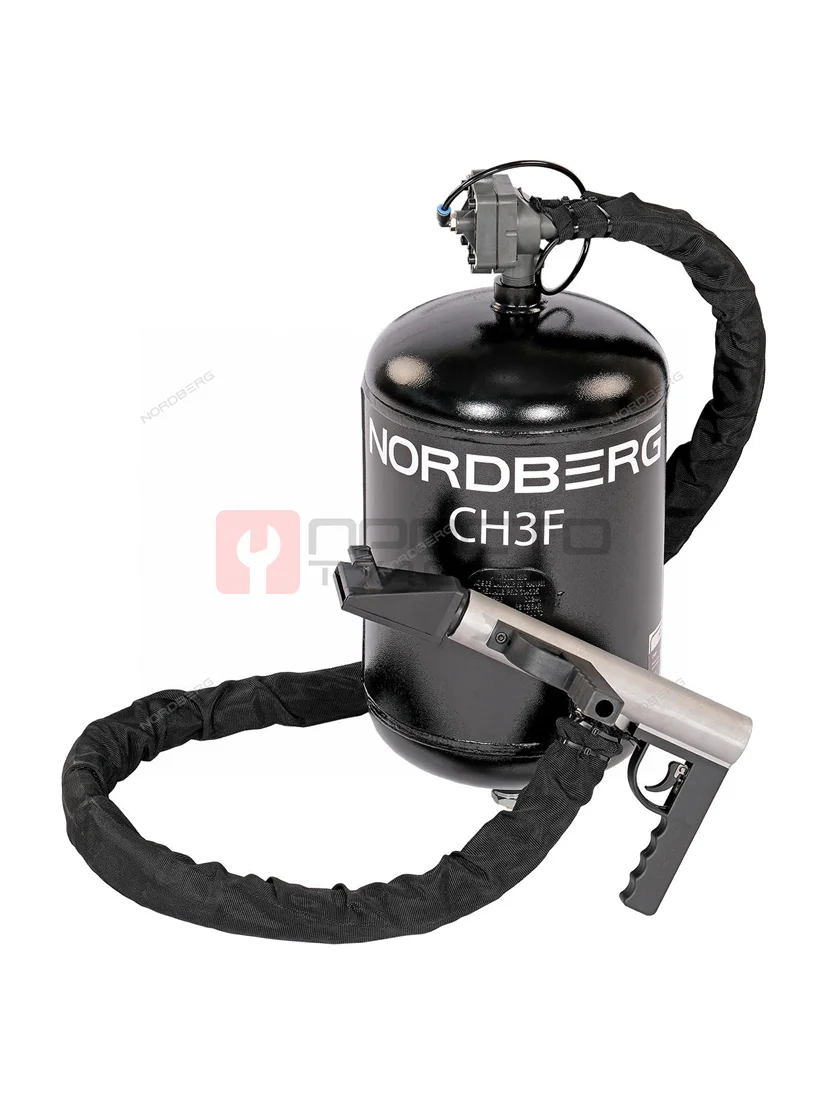 Бустер (Инфлятор) автомат для установки на ШМС, с пистолетом NORDBERG CH3F
