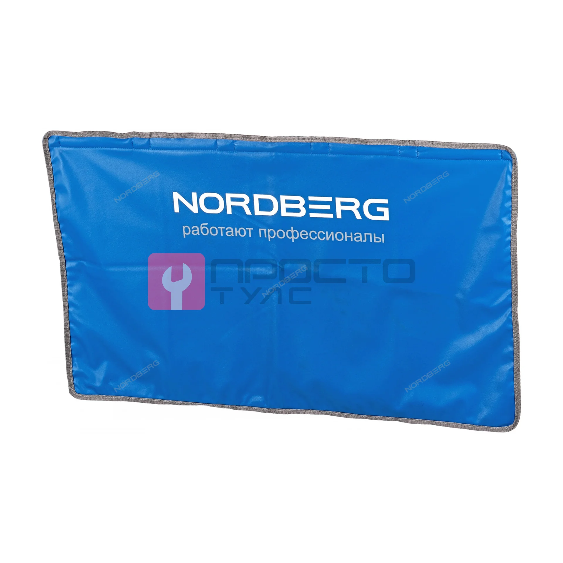 Накидка на крыло 110х65 прямоугольная без выреза с магнитом и подкладкой NORDBERG NN1R фото (0)
