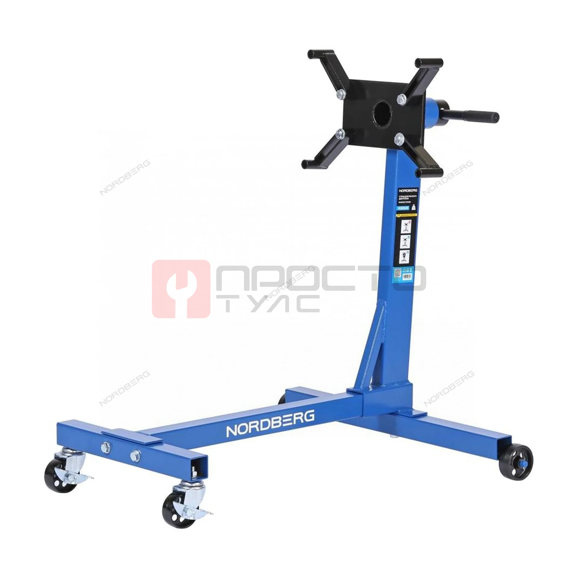 Стенд для ремонта двигателя, 450 кг NORDBERG N30045 фото (0)