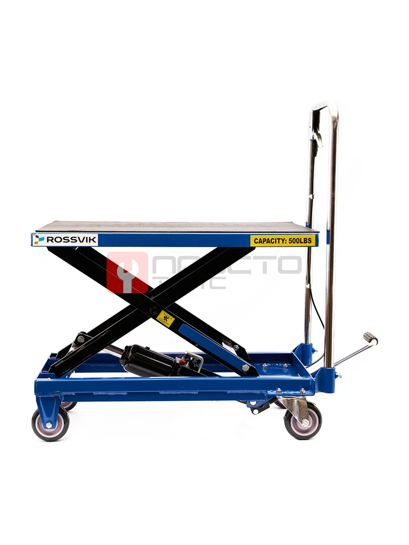 Тележка с подъемным столом HJ4002F, г/п 227кг