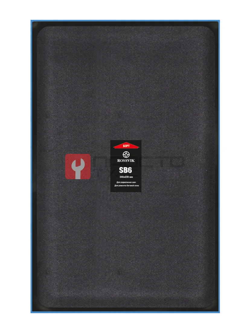 Пластырь металлокордовый SB6 (340*235), 1,34мм