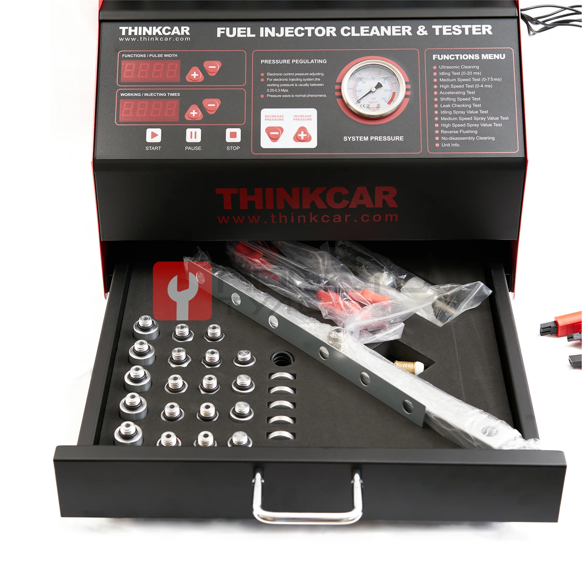 Установка для диагностики и УЗ очистки форсунок Thinkcar TK-IMT602 фото (4)