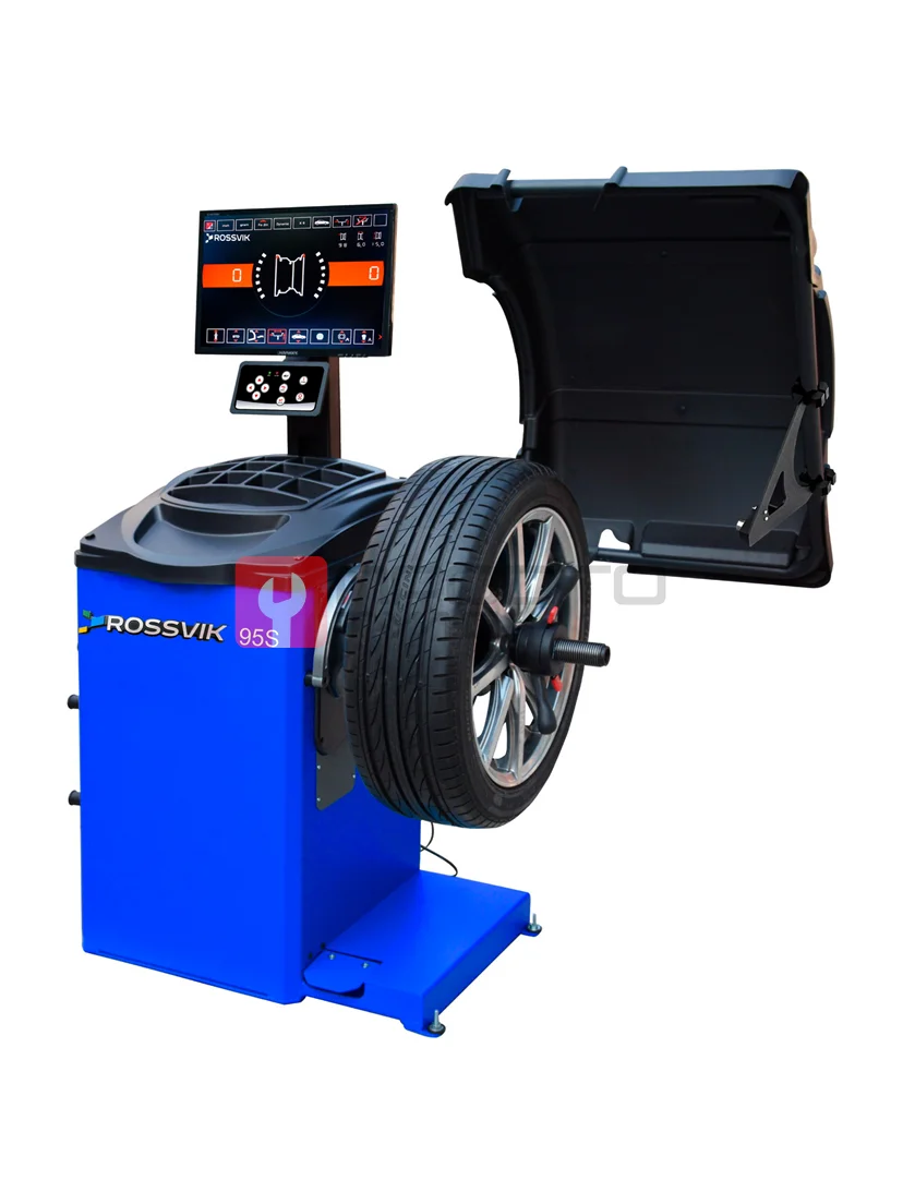 Станок балансировочный ROSSVIK PRO VT-95S, LCD 19", 220В, RAL5005