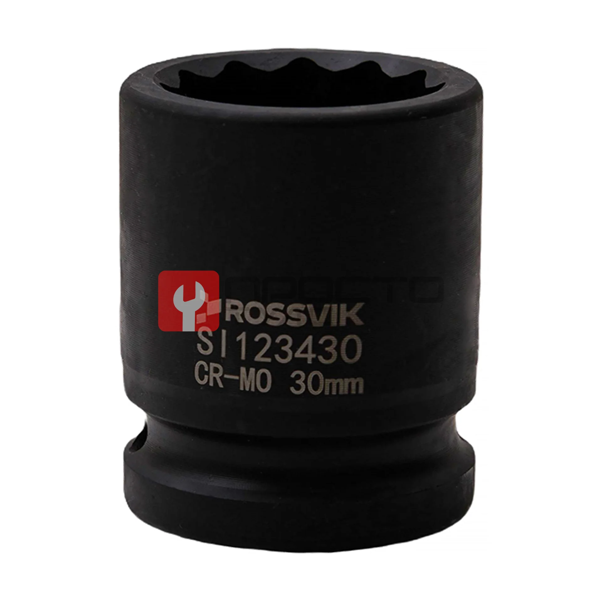 SID123433 Головка торцевая ударная глубокая 12-гранная ROSSVIK 3/4", 33мм фото (0)
