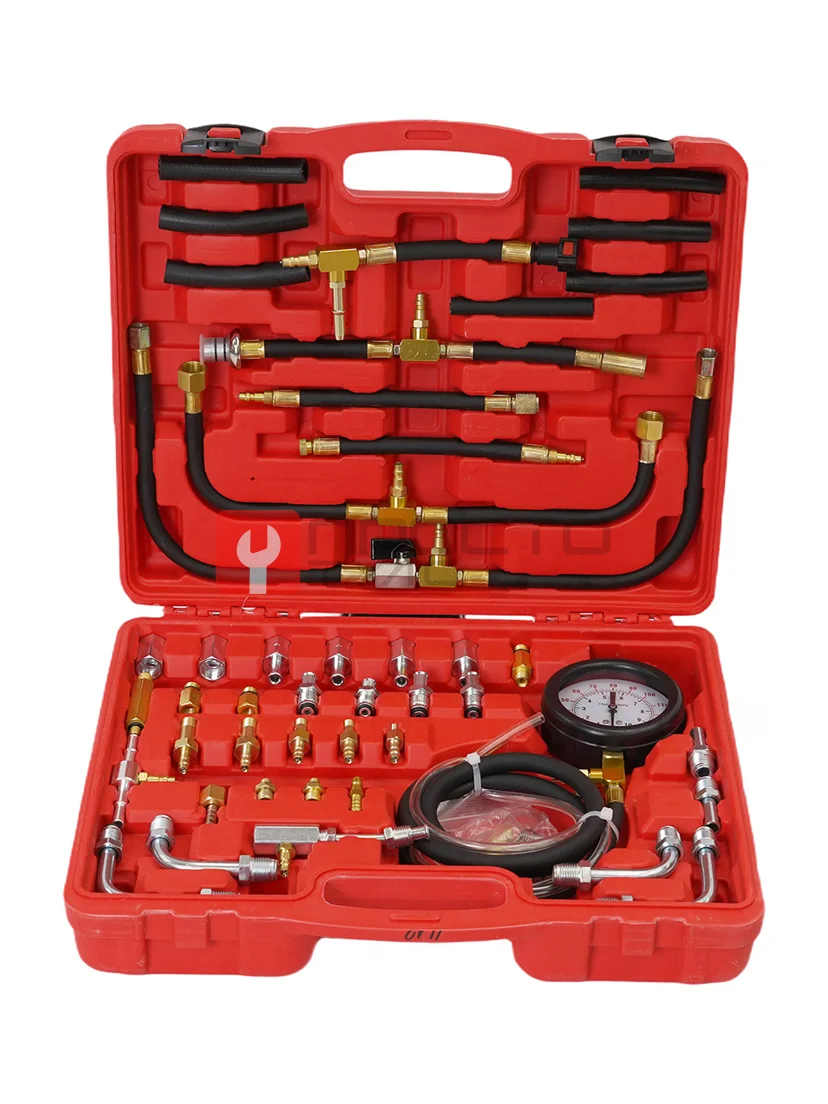 ST412 Набор для измерения давления топлива, 0-10 бар (0-140 PSI)