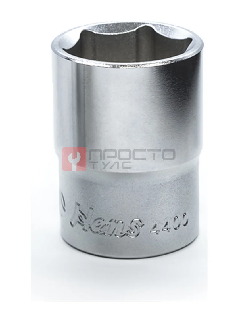 Торцевая головка короткая 1/2", 4400M32, Hans